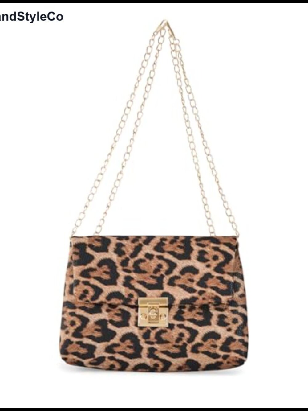 PU Leopard Crossbody Bag Clutch Purse